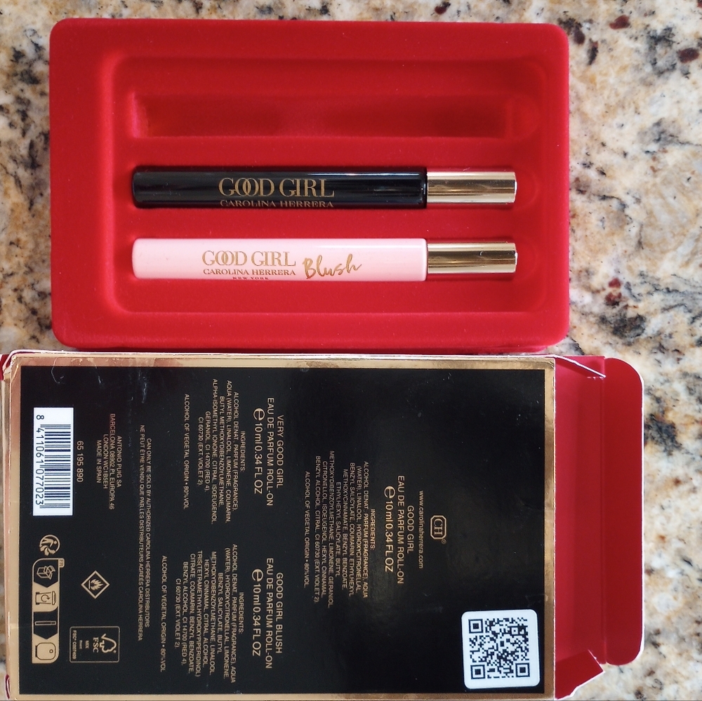 Carolina Herrera Good Girl & Good Girl Blush Rollerball perfume set